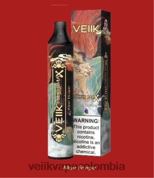VEIIK Colombia - VEIIK Micko MAX vaporizador desechable 1500 inhalaciones áloe uva P2V8443