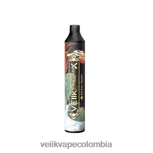 VEIIK Micko Q Colombia - VEIIK Micko MAX vaporizador desechable 1500 inhalaciones melón manzana P2V8447