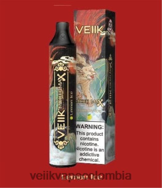 VEIIK Pod Colombia - VEIIK Micko MAX vaporizador desechable 1500 inhalaciones hielo de limon P2V8448