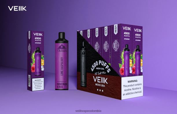 VEIIK Vape Bogotá - VEIIK Micko Era 4500 inhalaciones desechables de 30 mg lima frambuesa P2V8410