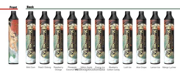VEIIK Vape Bogotá - VEIIK Micko MAX vaporizador desechable 1500 inhalaciones lichi de mango P2V8442