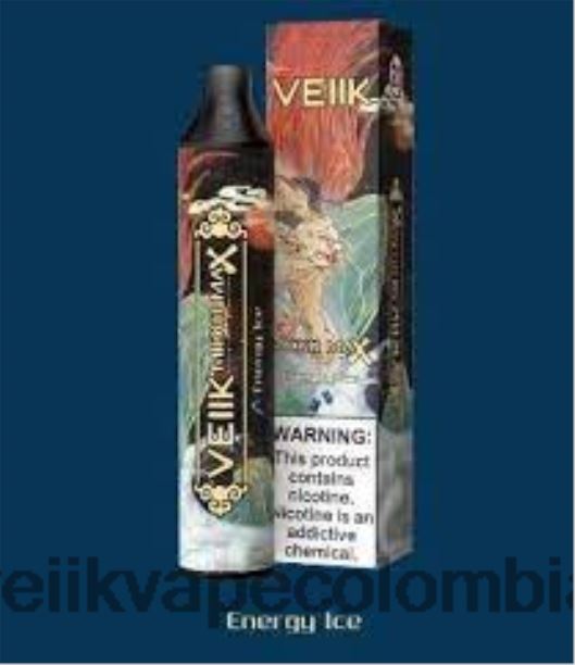 VEIIK Vape Colombia - VEIIK Micko MAX vaporizador desechable 1500 inhalaciones hielo energético P2V8449