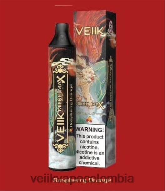 VEIIK Vape Price - VEIIK Micko MAX vaporizador desechable 1500 inhalaciones naranja frambuesa P2V8452