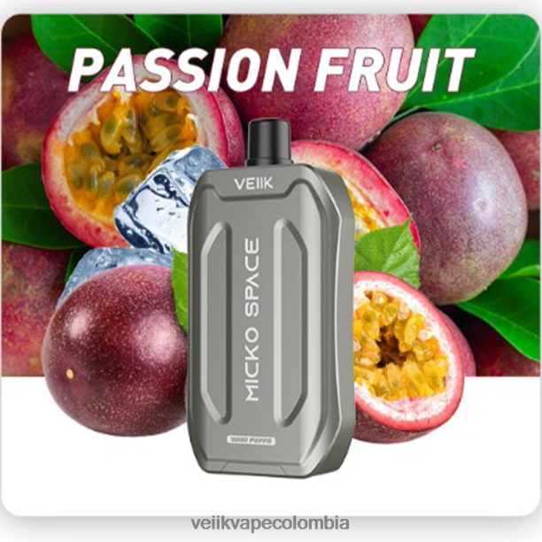 VEIIK Vape Review - VEIIK Micko Space vape desechable 7000 inhalaciones maracuyá P2V8437