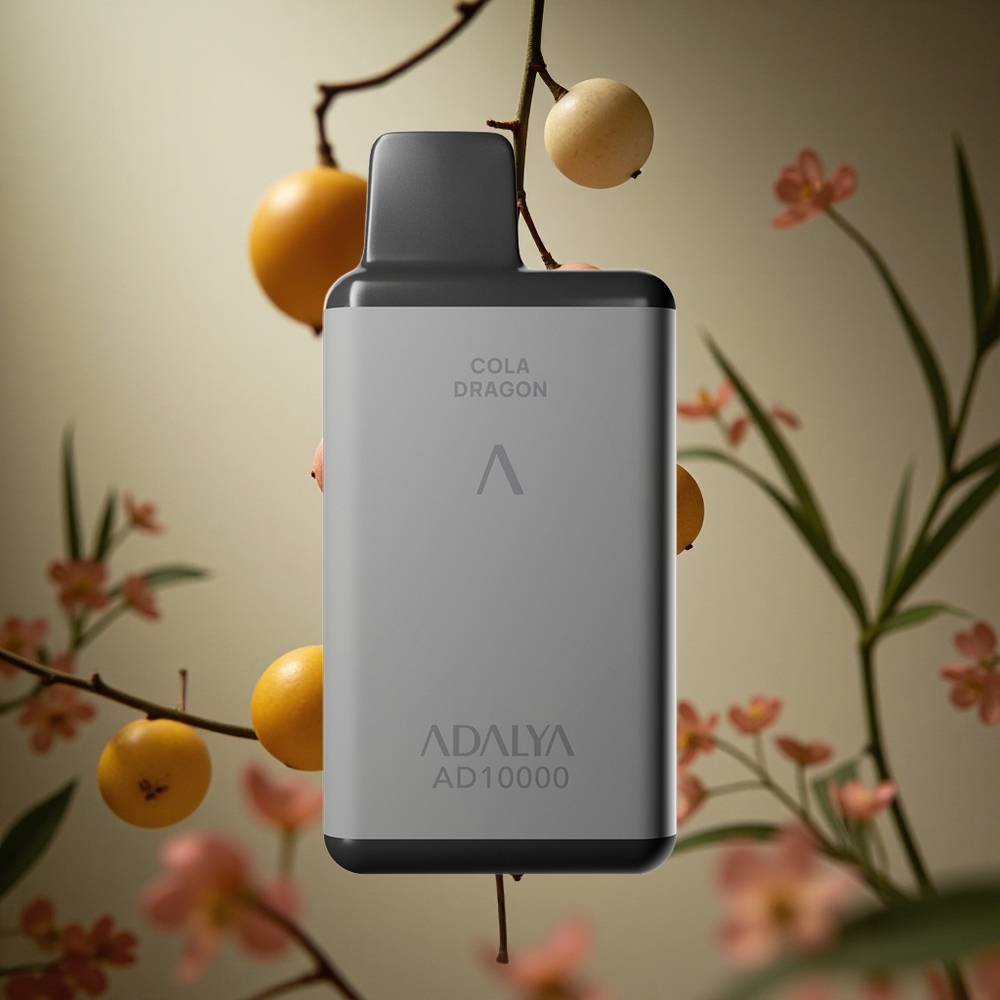 ADALYA AD 10000 Puffs Recargable USB-C Gris Espacial Colombia al por mayor
