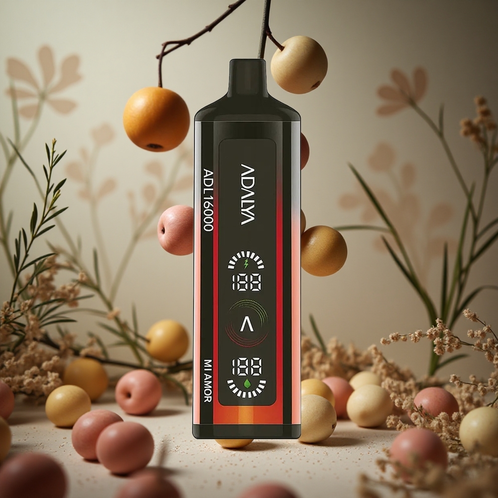 Adalya Mi Amor ADL 16000 PRO Puffs Vape Desechable con Pantalla Digital y Bobina de Malla Inteligente Colombia al por mayor