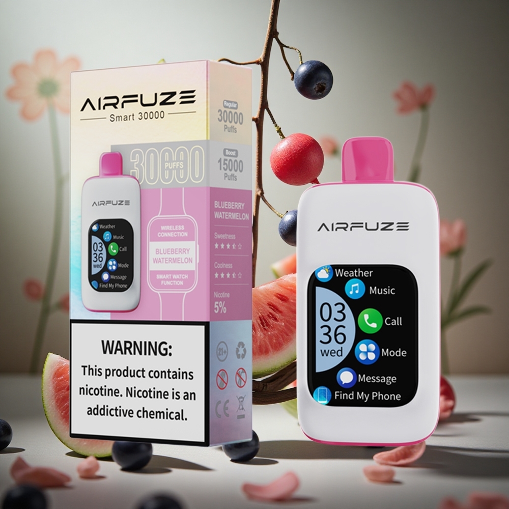 Arándano Sandía AirFuze Smart 30000 Puffs 5% Nicotina Colombia al por mayor