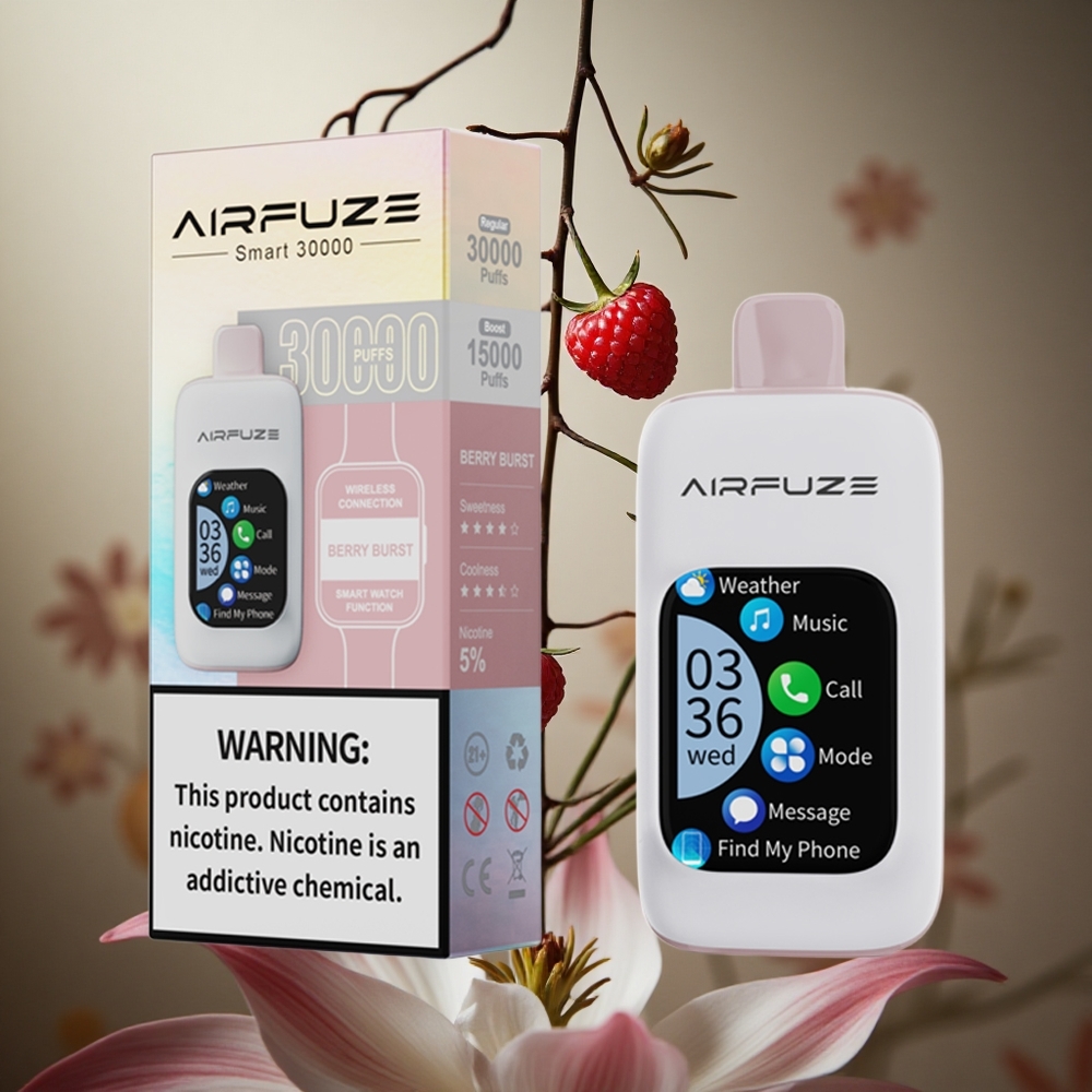 Explosión de Bayas AirFuze Smart 30000 Puffs 5% Fuerza de Nicotina Colombia al por mayor