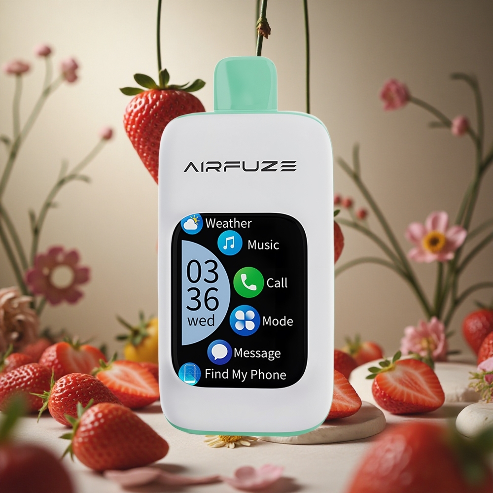 Fresa Verano AirFuze Smart 30000 Puffs 5% Nicotina Colombia al por mayor
