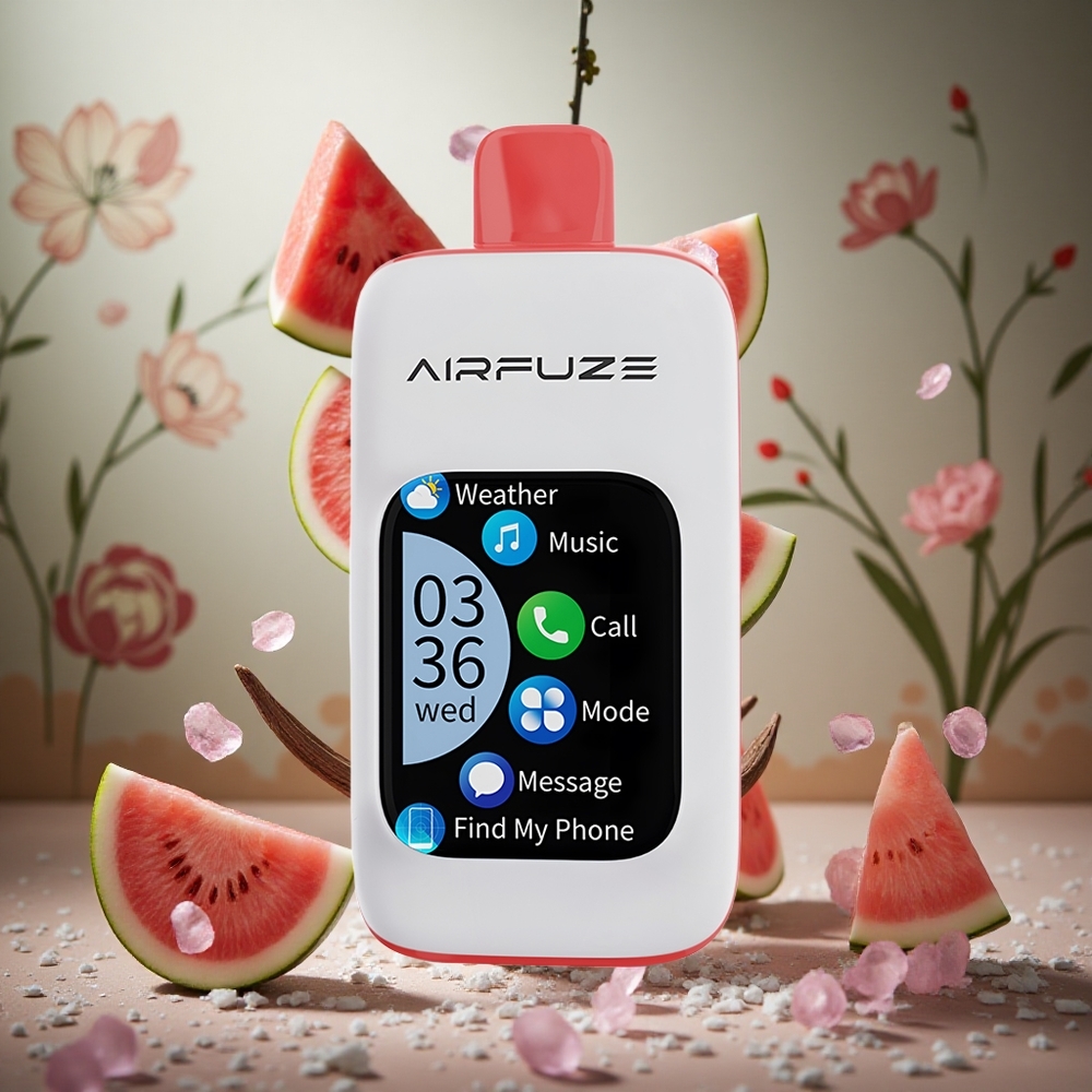 Sandía Helada AirFuze Smart 30000 Puffs con Pantalla Táctil y Tipo-C Colombia al por mayor