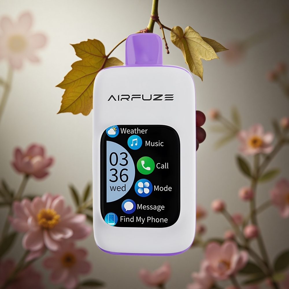 Uva Explosiva AirFuze Smart 30000 Puffs Pantalla Táctil Colombia al por mayor