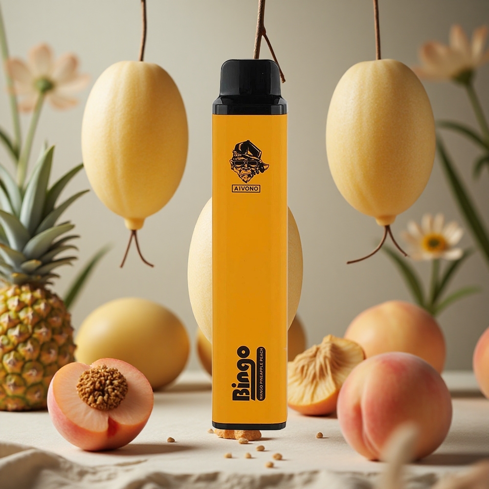 Piña Durazno Aivono Aim Bingo 4000 Puffs 10mL 1000mAh Colombia al por mayor
