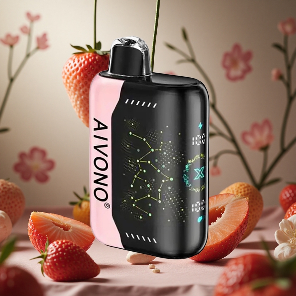Fresa B Pop Aivono Aim Boom 25000 Puffs 28ml Capacidad de E-Líquido 650mAh Batería Colombia al por mayor