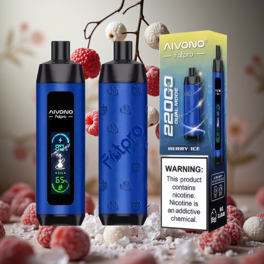 Baya Helada Aivono Aim Fatpro 22000 Puffs 28ml 600mAh Colombia al por mayor