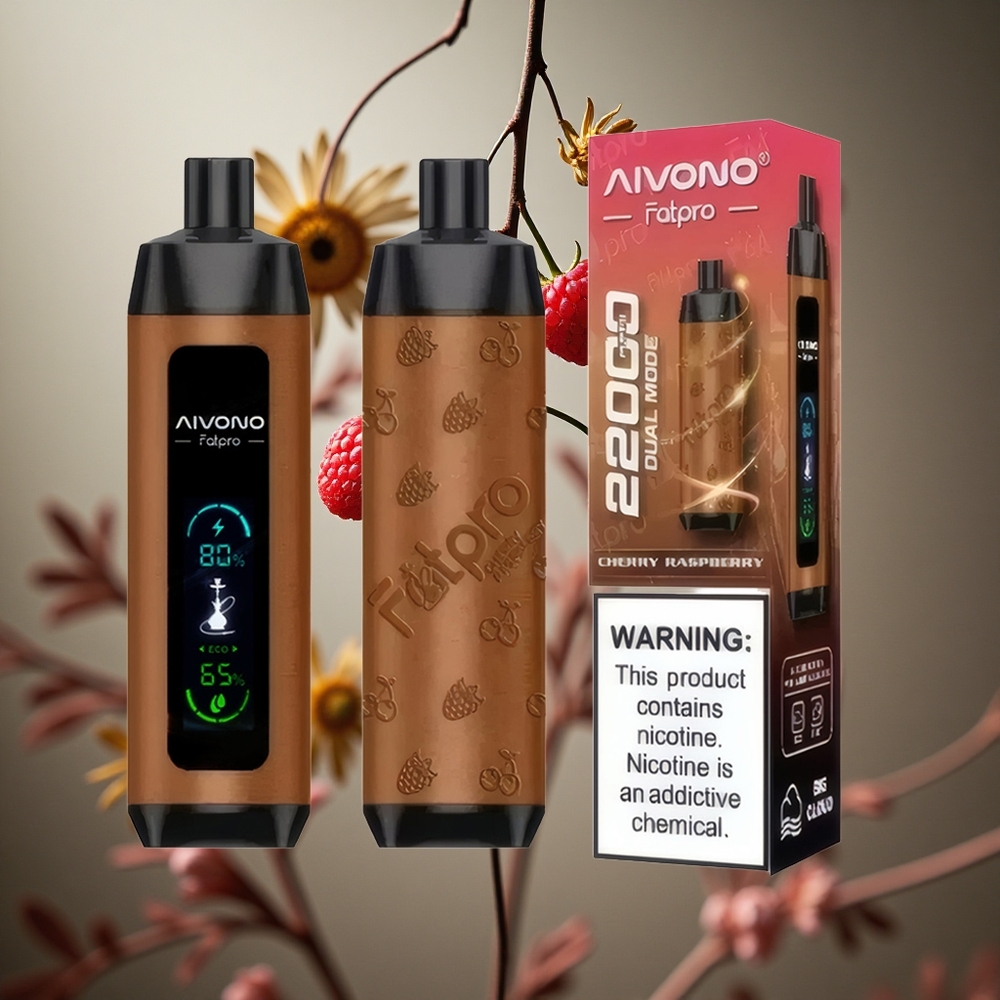 Cereza Frambuesa Aivono Aim Fatpro 22000 Puffs 28ml 0.6 ohm Colombia al por mayor