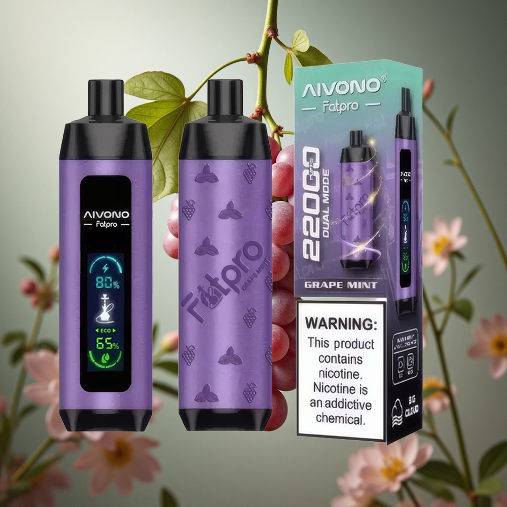 Uva Menta Aivono Aim Fatpro 22000 Puffs 28ml 600mah Colombia al por mayor