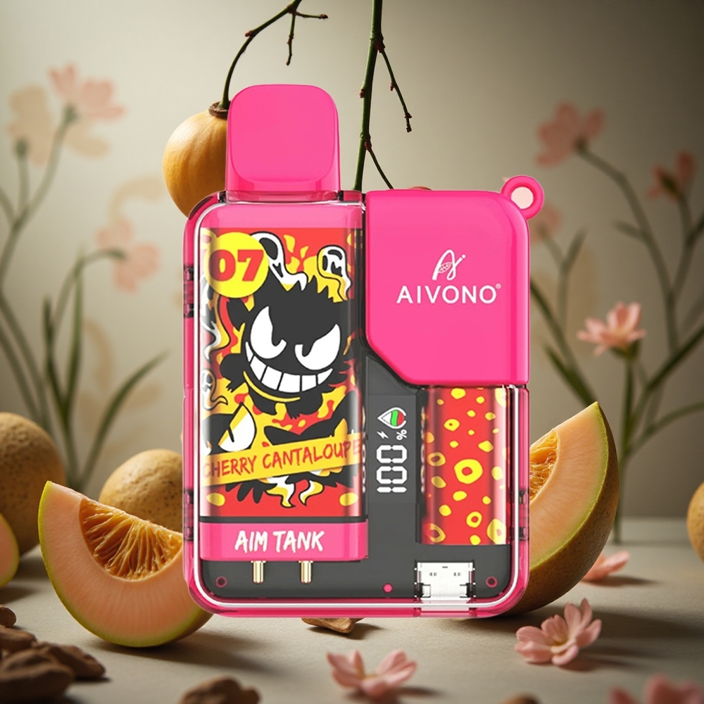 Cereza Melón Aivono AIM-TANK 9500 Puffs 18ml Capacidad 650mAh Batería Colombia al por mayor