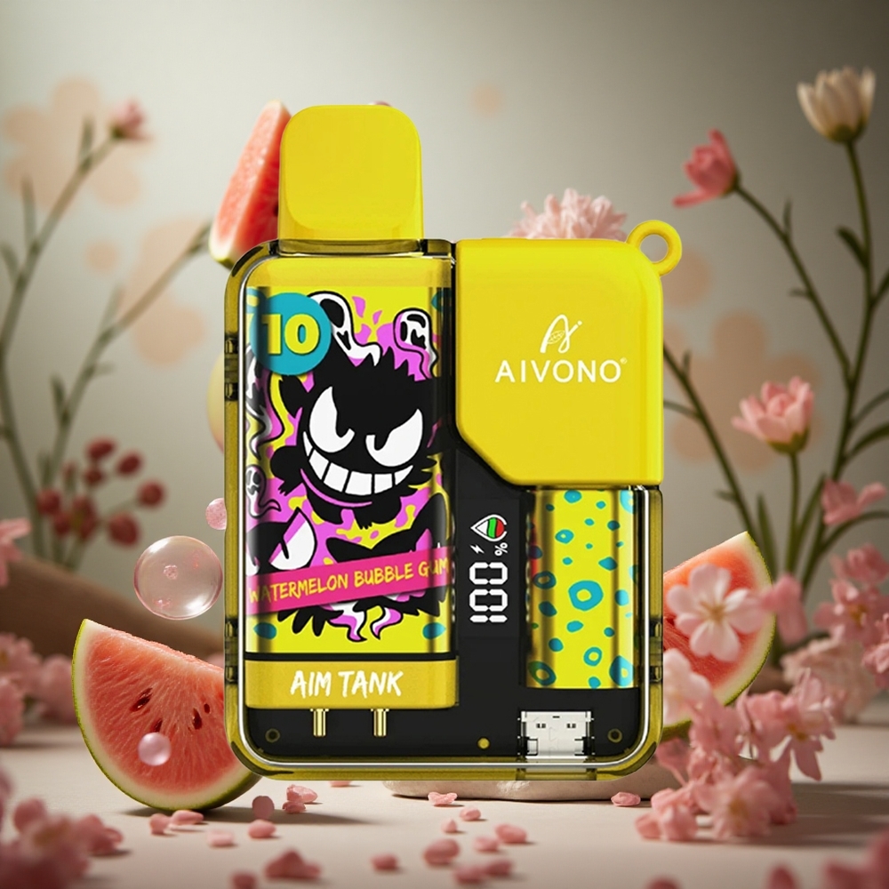 Chicle de Sandía Aivono AIM-TANK 9500 Puffs 18ml Capacidad 650mAh Batería Colombia al por mayor