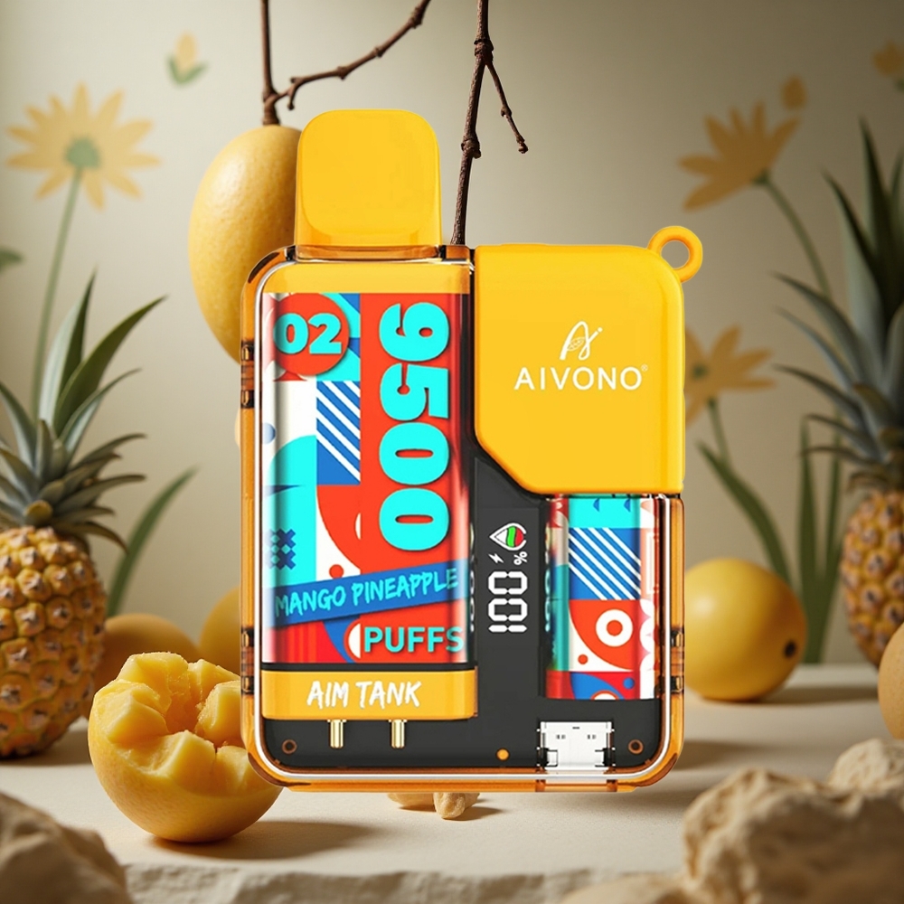 Mango Piña Aivono AIM-TANK 9500 Puffs 18ml Capacidad 650mAh Batería Colombia al por mayor