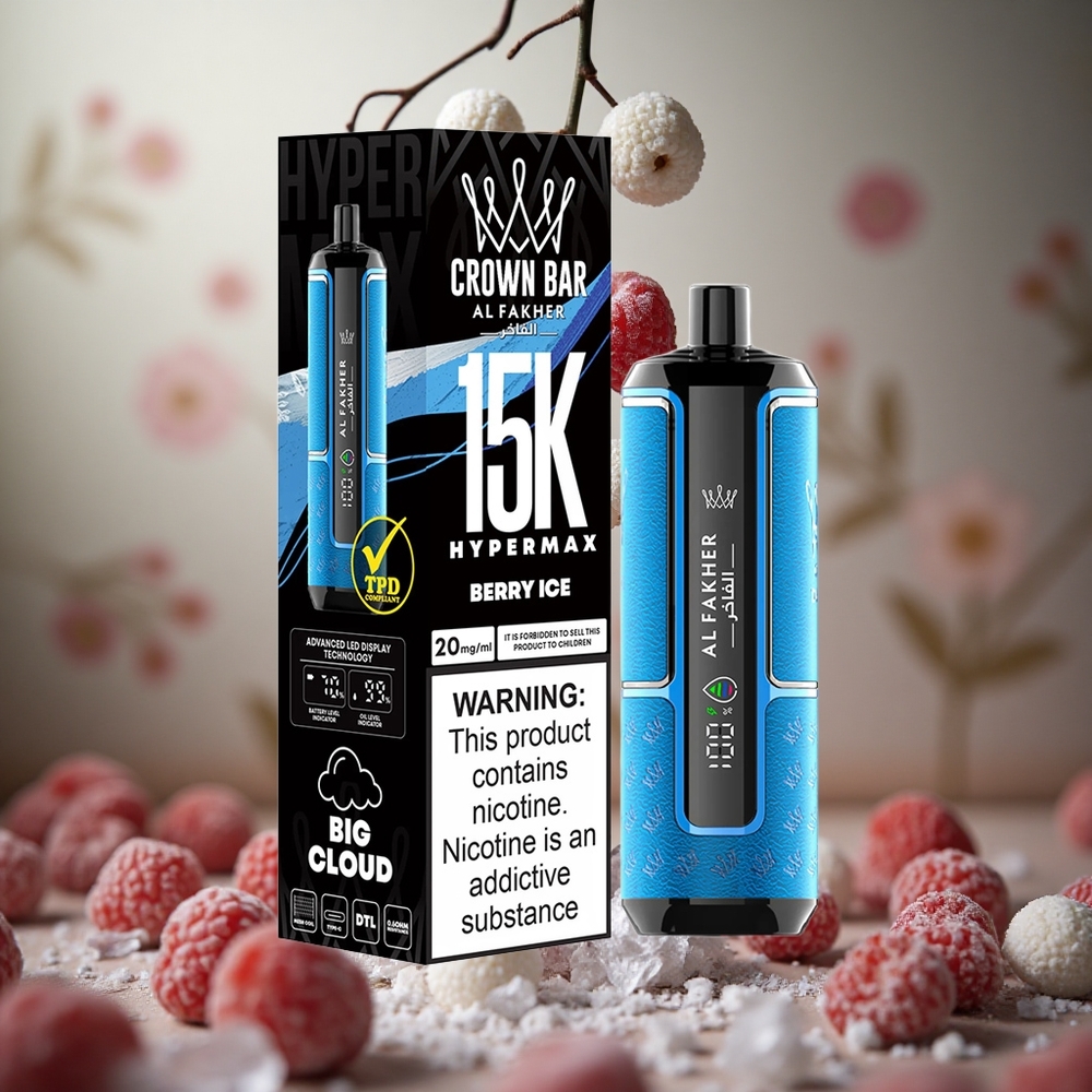Baya Helada Al Fakher Crown Bar 15K 22ml Colombia al por mayor