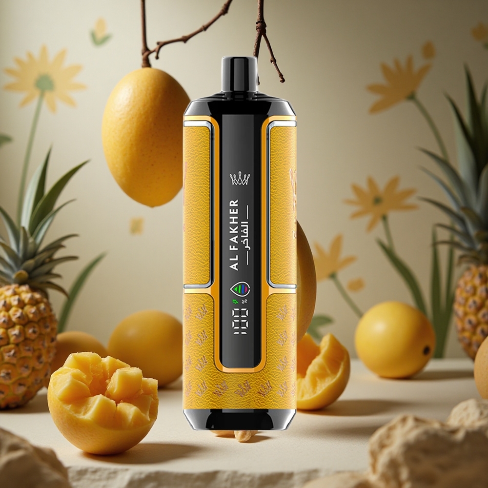 Mango Piña Al Fakher Crown Bar 15K Hypermax Disposable Vape Kit 22ml 600mAh Colombia al por mayor