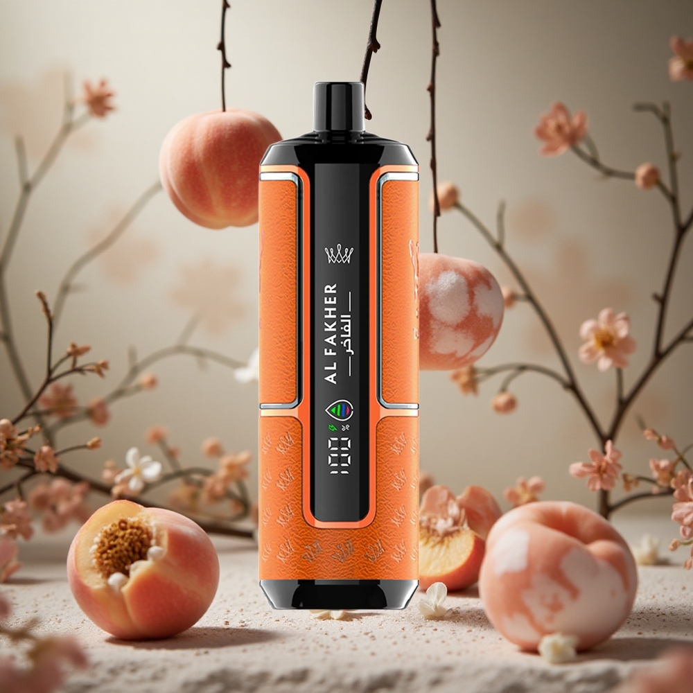 Melocotón Hielo Al Fakher Crown Bar 15K Hypermax Kit de Vape Desechable 22ml 600mAh Colombia al por mayor
