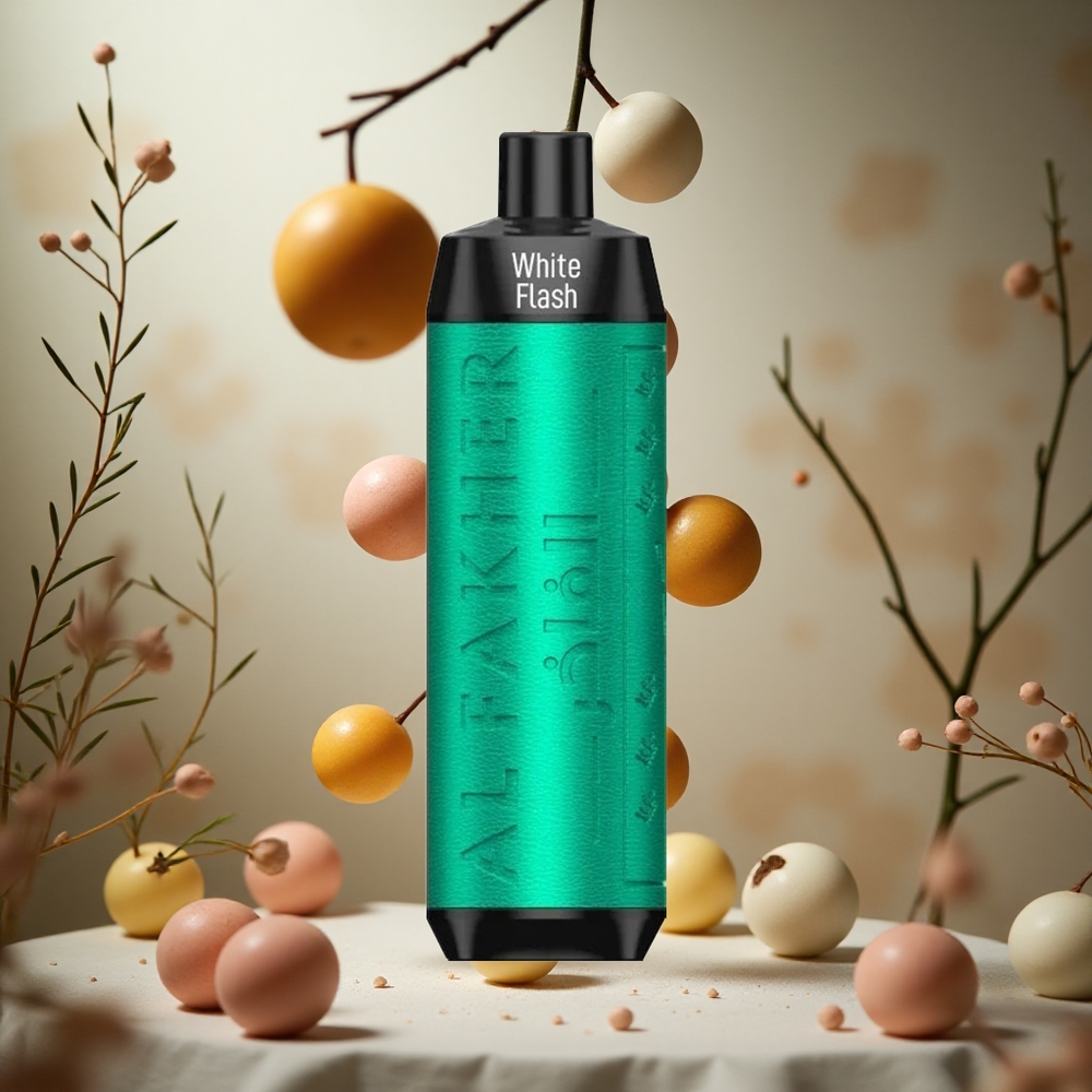 Blanco Destello Al Fakher Crown Bar 8000 Cristal Vape Desechable con 18ml de Líquido y 5mg de Nicotina Colombia al por mayor