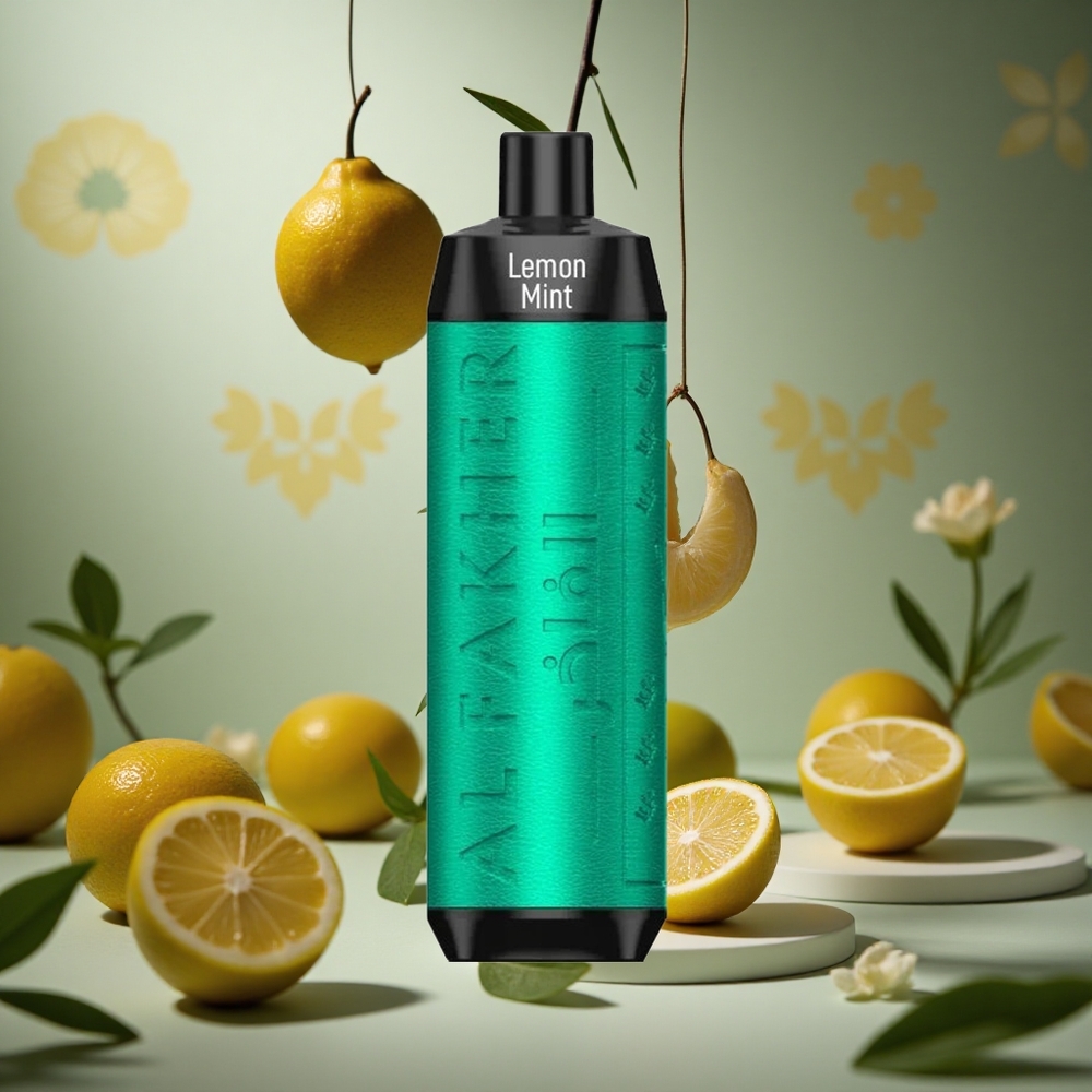 Limón Menta Al Fakher Crown Bar 8000 Cristal Desechable 18ml e-Líquido 0.6 ohm Bobina Colombia al por mayor