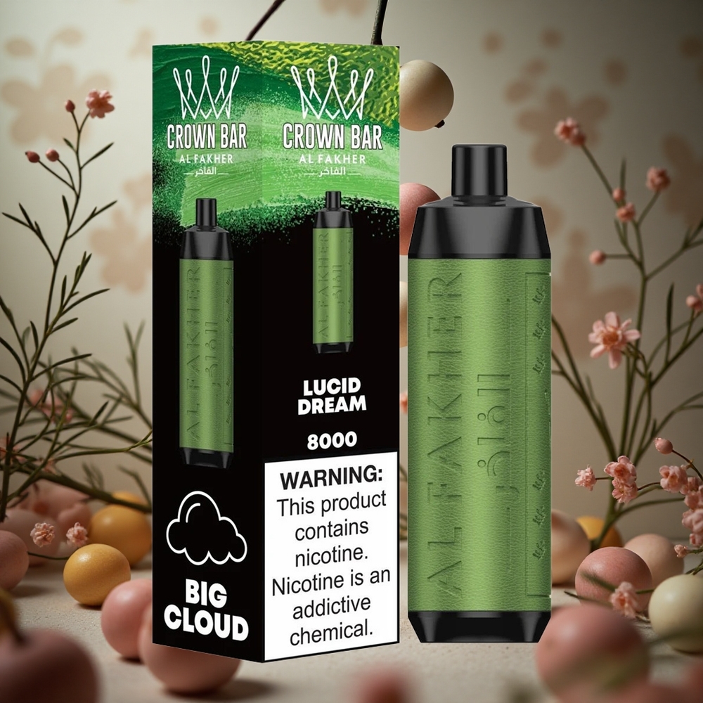 Sueño Lúcido Al Fakher Crown Bar 8000 Puffs 18ml Capacidad Colombia al por mayor