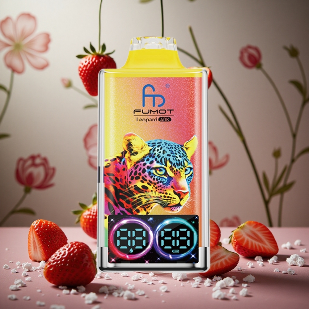 Fresa Helada Fumot Leopardo 40000 Puffs Batería 700mAh Tipo-C Colombia al por mayor
