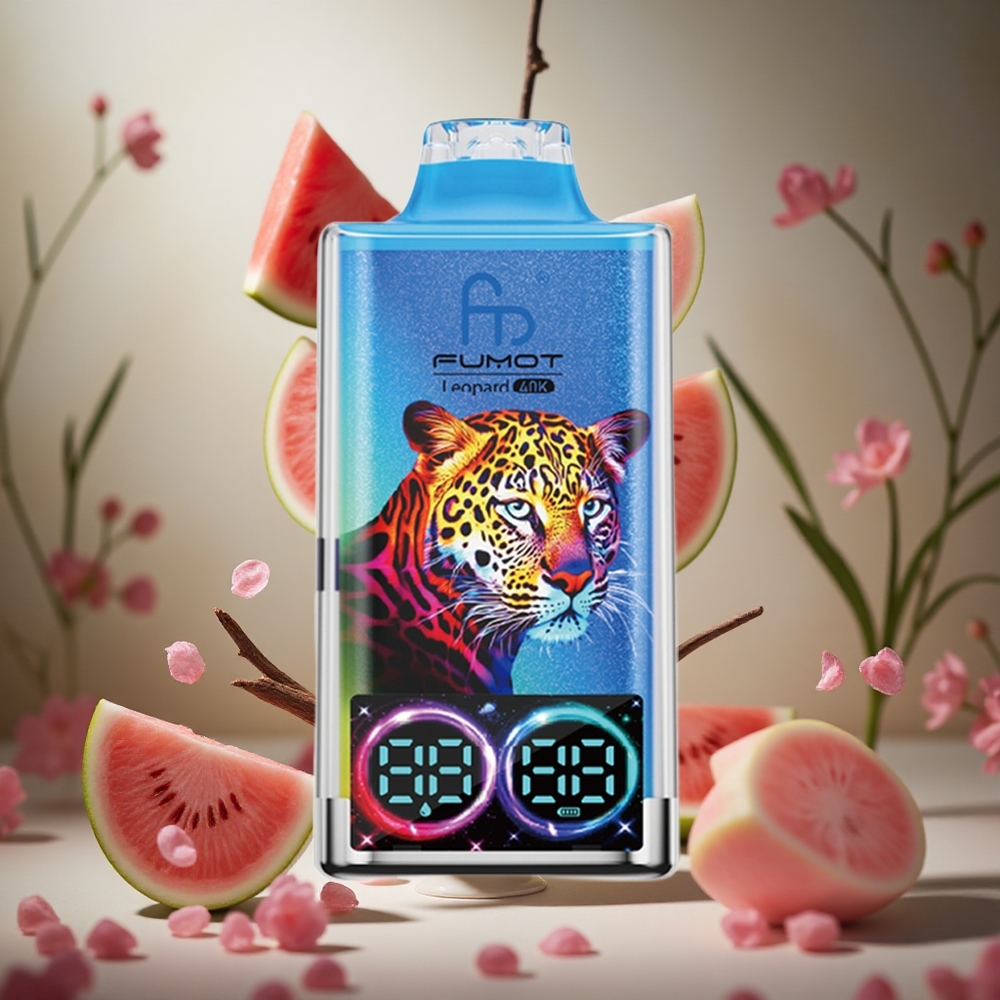 Sandía Chicle Fumot Leopard 40K Puffs 700mAh Dual Mesh Colombia al por mayor