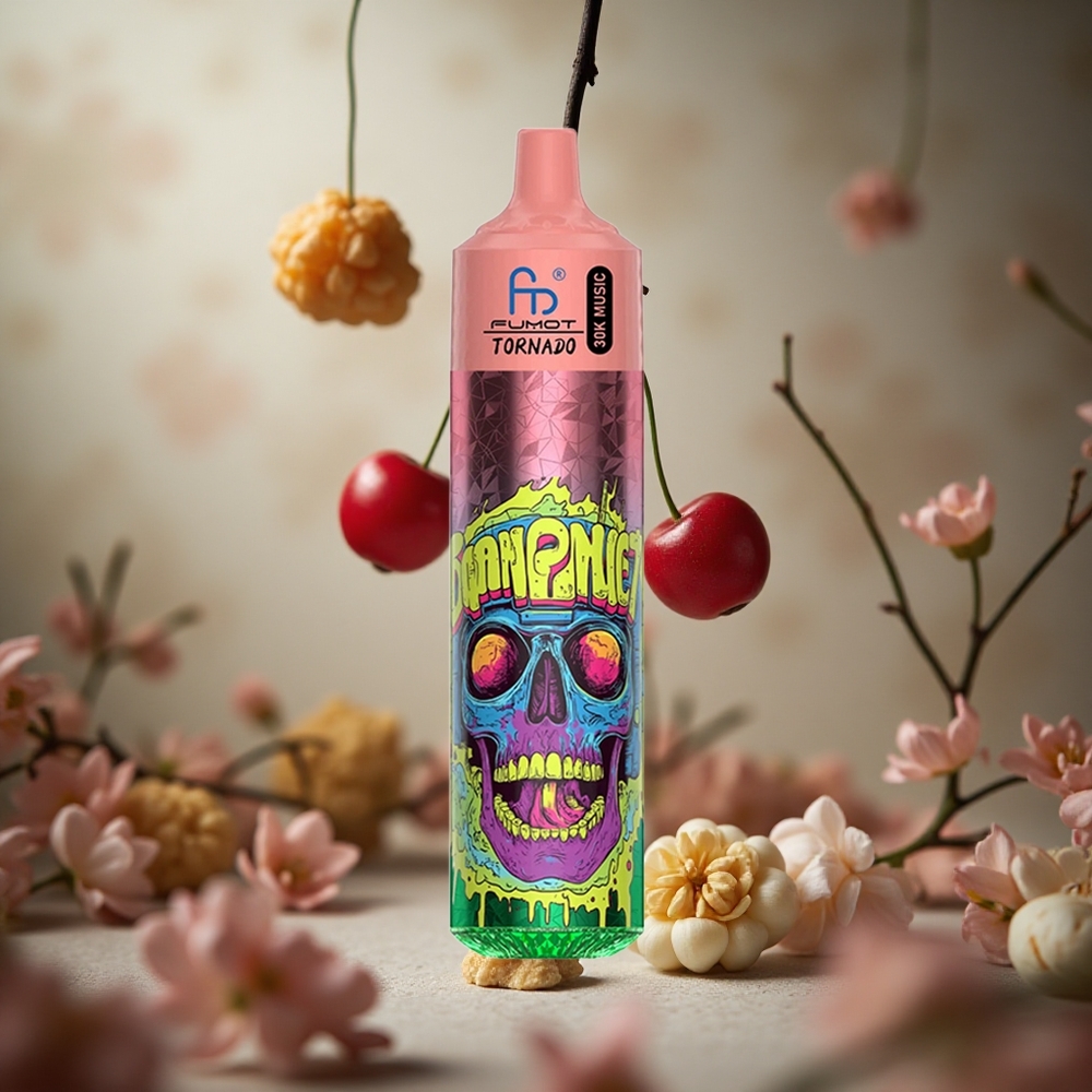 Triple Cereza Fumot RandM Tornado 30000 Puffs 30mL Colombia al por mayor