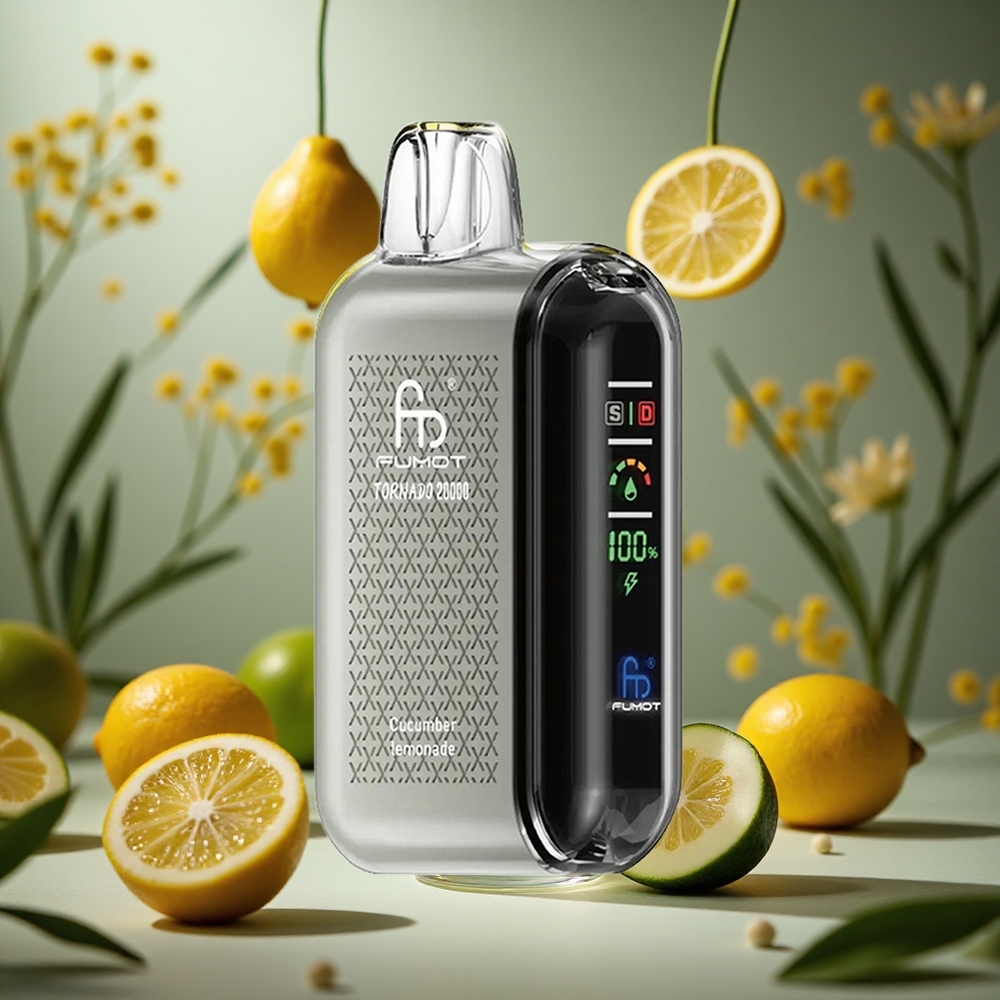 Pepino Limonada Fumot Tornado 20000 Puffs Batería Recargable 850mAh Colombia al por mayor