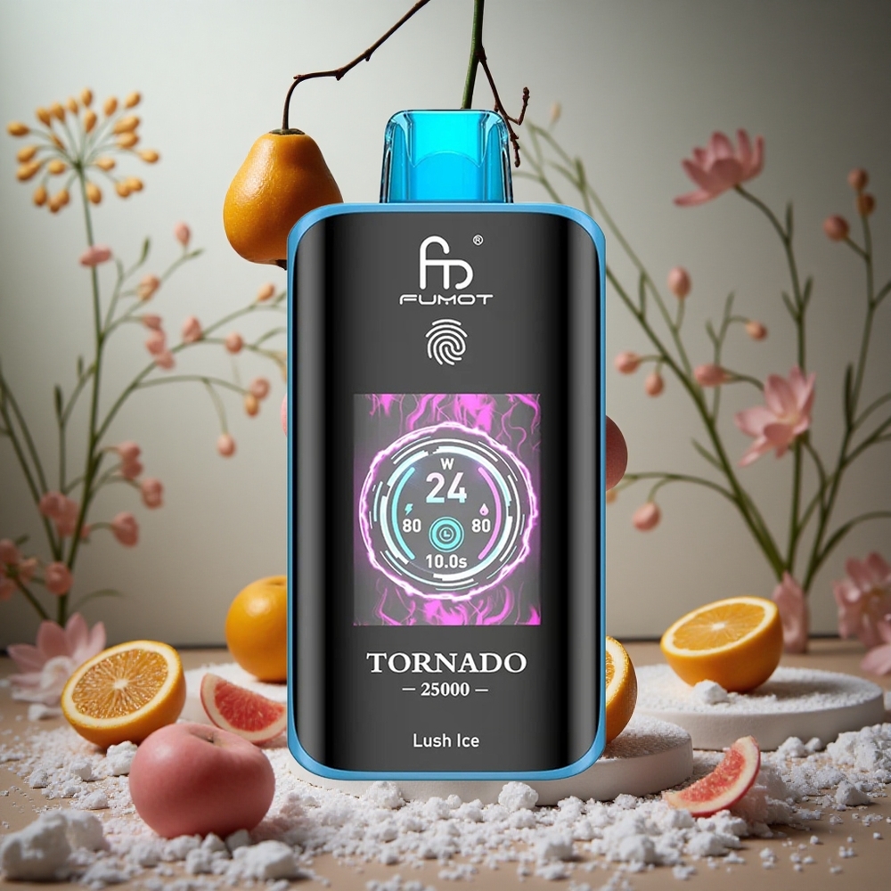 Hielo Lujoso Fumot Tornado 25000 Puff Pantalla HD 20ml Colombia al por mayor