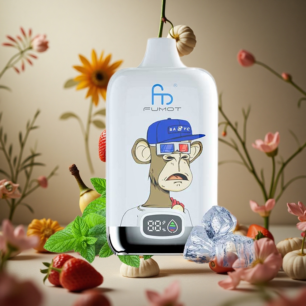 Fresa Banana Fumot Tornado Digital Box 12000 Puffs 20ml Batería Recargable Colombia al por mayor