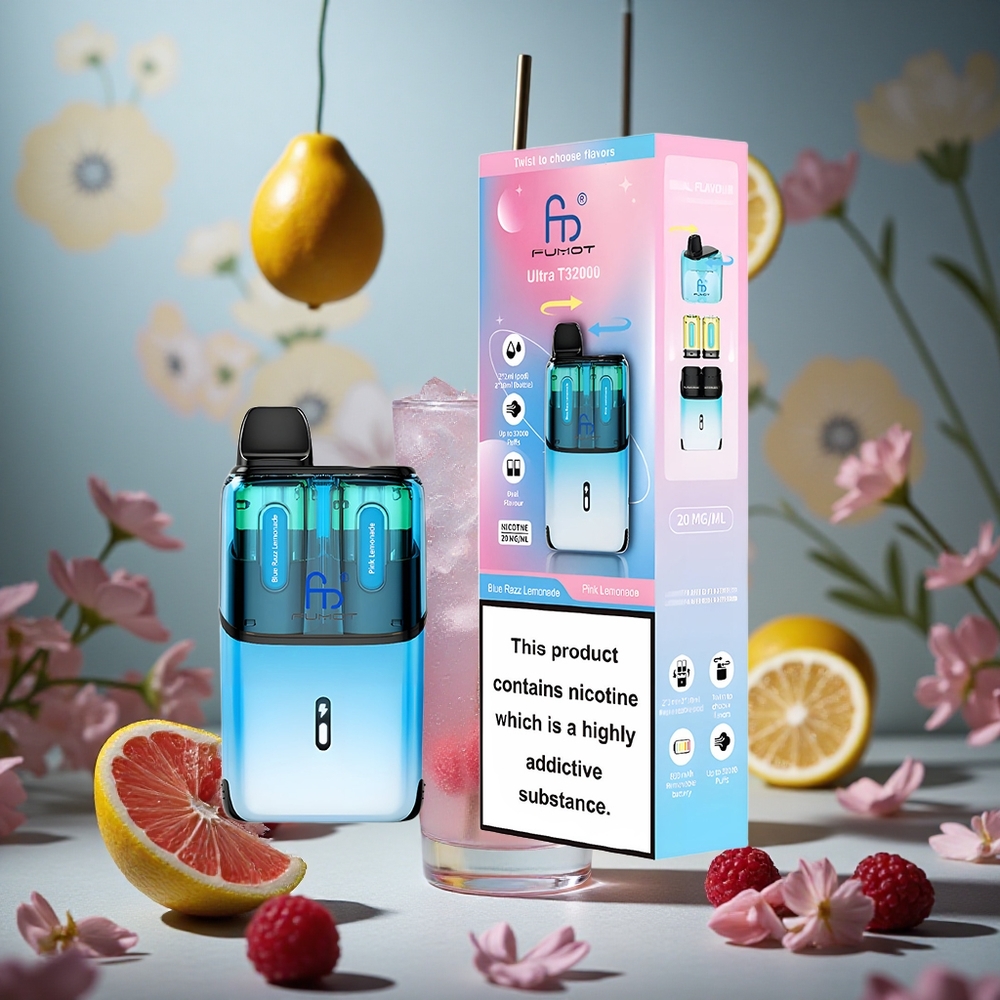 Limonada Rosa y Limonada de Arándano Azul Fumot Ultra T32000 32000 Puffs Batería de 800mAh Colombia al por mayor